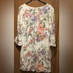 R&K Lace dress women’s size 16 floral print Xl Spring Summer White Pink Wedding Photo 11