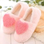 Pink Heart Slippers, Size 9/10 Photo 0