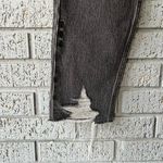 NWT Etica Alex Ripped Ankle Skinny Jeans Smokey Mountain 28 High Rise Button Fly Black Photo 6