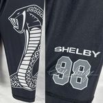 Ford Performance Shelby Mustang Cobra Snake Printed Crop Capri Leggings Black XS Photo 1