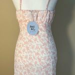 Princess Polly  Pink White Ivy Hollow Mini Dress US Size 2 Photo 1