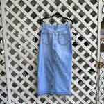 ZARA Denim Midi Skirt Photo 2