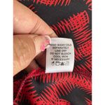 Pleione Nordstrom Women's Allover Graphic Pullover Split Neck Hi-Lo Blouse L Photo 5