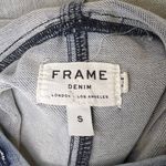 Frame Women's Denim Cropped Hoodie Size S Photo 2