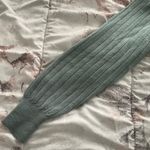 Valerie Stevens Vintage 100% Merino Wool Baby Blue Ribbed Turtleneck Sweater, size M Petite Photo 13