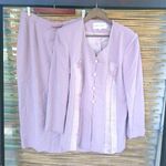Mariella Ferretti 14 Formal Rose Mauve Skirt Suit Pink Photo 0