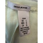 DKNY y2k  Jeans Layered Yellow White Short Sleeve Top Size Large Photo 2