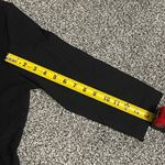 New Denim & Co. Black Floral Embroidered Floral 3/4 sleeve Top M Size M Photo 8