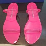 Stuart Weitzman 💕💕 Sawyer Slide Dual-Band Jelly Flat Sandals in Orchid ~ 8 NWT Photo 0