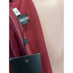 MISS ORD CUTE Ruffle Pintuck Dres Sz L WINE Maroon Romantic Cottagecore NWT #125 Red Size L Photo 9