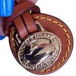 Dooney & Bourke "All Weather Leather" duck bag mini crossbody in navy blue Photo 9