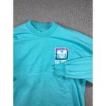 Disney Parks Walt Disney World Spirit Jersey XS Turquoise Purple Long Sleeve Blue Photo 3