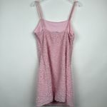 Lulus Pop the Bubbly Pink Tweed Mini Shift Dress Size Medium Photo 5