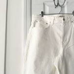 Madewell White The Perfect Vintage Wide Leg Crop Denim Jeans 14W Plus DM1626 Photo 2