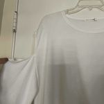 Rag and Bone white long sleeve cold shoulder cut out shirt size Medium Photo 2