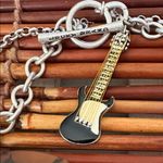 Lucky Brand Silver Multi-Charm Rock N Roll Necklace 16” Photo 6