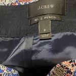 J.Crew  Paisley Pencil Skirt - Blue and Pink Photo 4