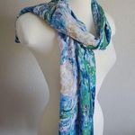 Monet  Water Lilies silk scarf Photo 0