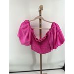Young Fabulous and Broke Yacht Top Off Shoulder in Tropical Pink Size S Photo 9
