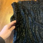 Joe Fresh  Skirt Large Black Sequined Mini Elastic Waist Lined Photo 7