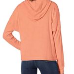 Roxy Comfy Place Peach Amber Ribbed Hoodie Sweatshirt NEW Size XS Photo 4