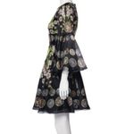 Dolce & Gabbana NWOT  Roman Floral Print Dress Size 38 Photo 3