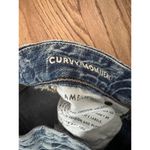 American Eagle Outfitters Stretch Jeans Womens Size 2 Blue Curvy Mom Jean Photo 4