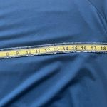 Banana Republic  Loose Fit Oversize Crewneck Blouse Shirt Teal Blue Medium Photo 5