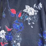 GapFit Navy Floral Capri Leggings Photo 1