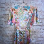 ASOS Design Juicy Print Dress With Cut Out Back Size 4 Photo 4