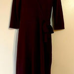 Sanctuary  Merlot Knit Wrap Dress Sz S Photo 0