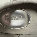 Michael Kors Monique Lace Up Trainer Sneakers Silver White Gray Womens Size 7.5 Photo 7