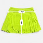 Vibrant Green Women's Skirt Yellow Size XL Photo 2