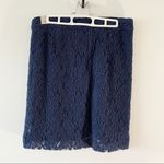Gap Factory Navy Blue Lace Skirt NWT Size 8 Spring Easter Summer Dressy Work New Photo 6