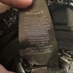 Urban Outfitters Crop Top Shirt Sz L Large Black & Grey Velvet Textured Photo 7