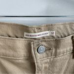Levi's Levi’s high waisted wide leg utility crop tan khaki pants size 32 minimalist Photo 4