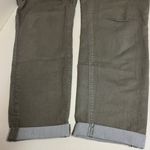 Two by Vince Camuto Washed Olive Green Cuffed Skinny Jeans Photo 3