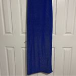 City Triangles Sparkly Blue Bodycon Prom Maxi Dress Photo 3