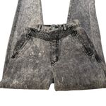 Vtg 90’s/Y2K Squeeze Black /Gray Acid Wash Jeans High Waist Tapered Leg Jeans Size undefined Photo 6