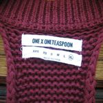 One Teaspoon NWOT Cable Knit Tank Top XL Photo 9