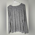 Buffalo David Bitton Women's  long sleeve Leopard Print Sweater Stretchy size XL Photo 2