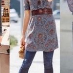 CAbi  NWOT Provincial Tunic Shift floral dress Photo 1