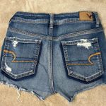 American Eagle Jean Shorts High-Rise Shortie Photo 1
