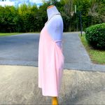 Tobi NWT Pink Pearl Beaded Neckline Pleated Lined Mini Dress Small S Photo 2