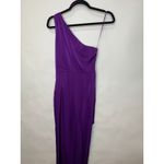 Do+Be NWT Purple One Shoulder Satin Dress Sz Small & Medium Available Photo 6