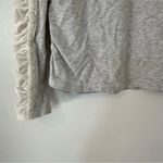 Sundance  Bellini Top Ruched Velvet Long Sleeve Womens Medium Photo 3