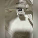 DL1961 Riley Boyfriend White Distressed Cropped Jeans 28 US 6 EUC Photo 4