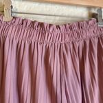 Jon & anna Jon & Ann Lavender‎ Pleated wide leg Pants size Large stretchy tie waist Photo 5