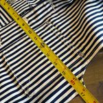 Current/Elliott  The Sleeveless Jumpsuit Mini Dress Striped Utility Cargo Pocket Photo 9