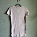 Gap Baby Pink V-Neck Short Sleeve Tee Photo 1